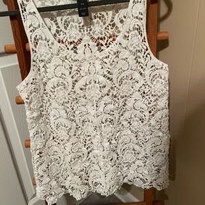Lane Bryant lace tank